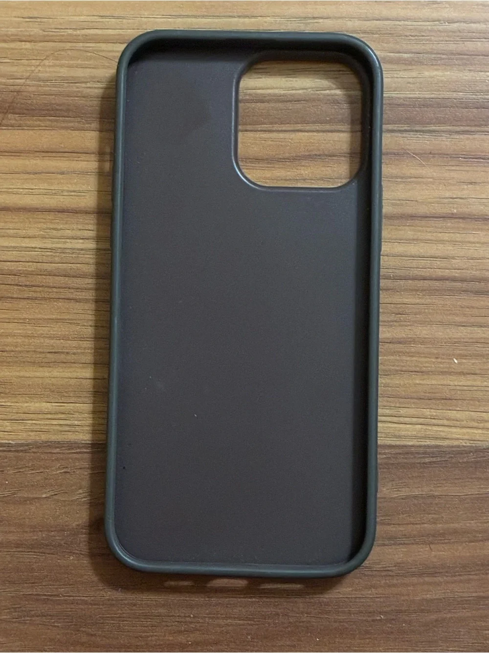 Guess Monogram Pattern Brown and Black iPhone Case with Gold Logo